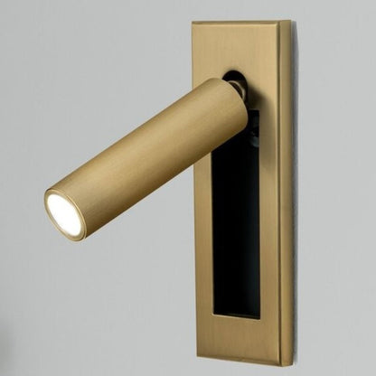 Adjustable LED Wall Reading Light Modern Pull Out Bedside Wall Lamp for Bedroom