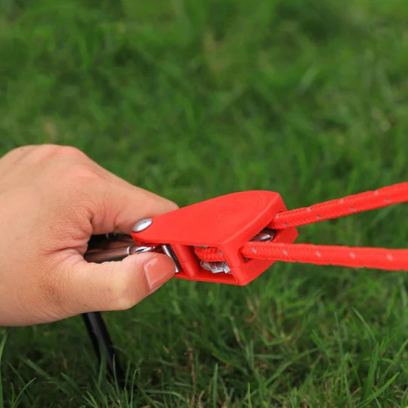 Adjustable Outdoor Rope Tensioners Pulley Hook Ratchet System