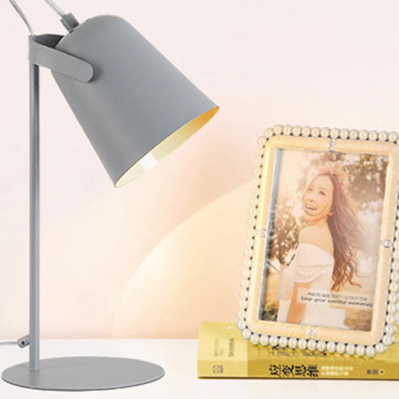 Adjustable Shade Desk Lamp Modern Table Lamp Office Reading Bedside Light