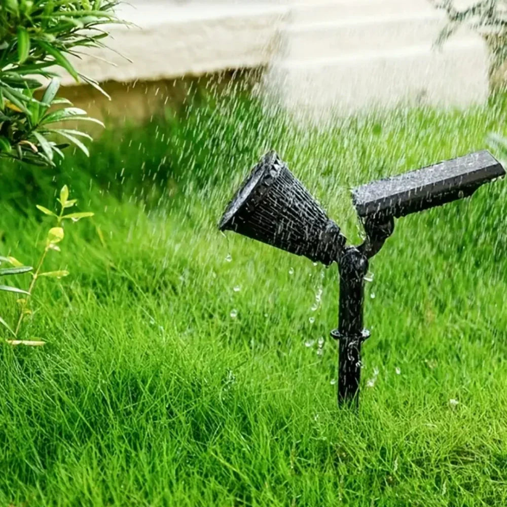 Adjustable Solar LED Garden Spotlight Waterproof Outdoor Light