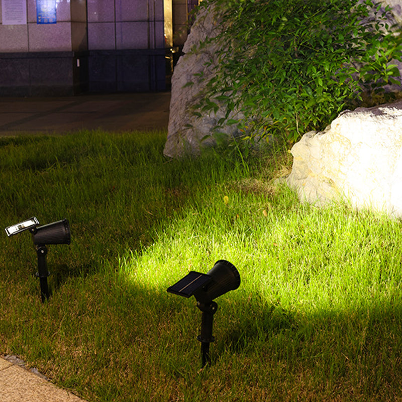 Adjustable Solar LED Garden Spotlight Waterproof Outdoor Light