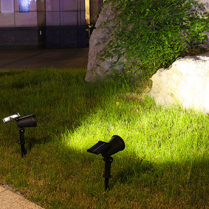 Adjustable Solar LED Garden Spotlight Waterproof Outdoor Light