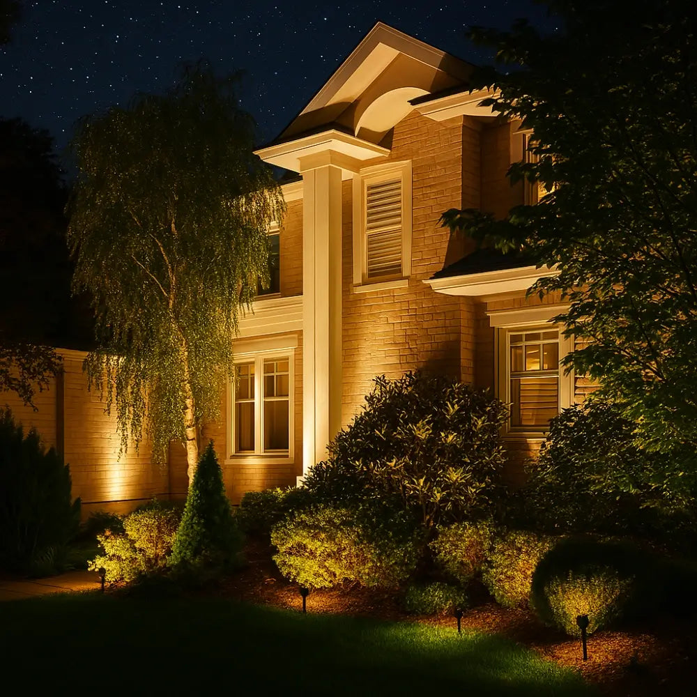 Adjustable Solar LED Garden Spotlight Waterproof Outdoor Light