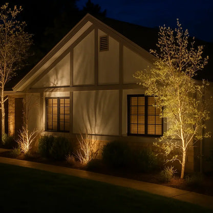 Adjustable Solar LED Garden Spotlight Waterproof Outdoor Light