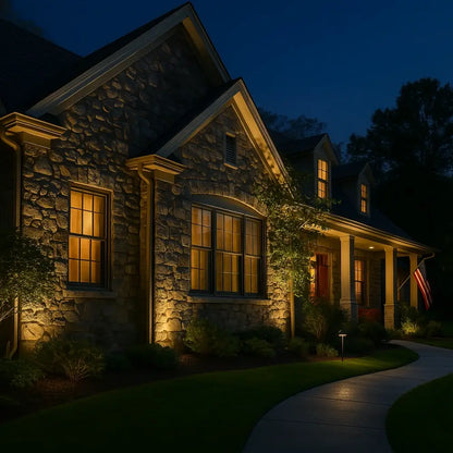 Adjustable Solar LED Garden Spotlight Waterproof Outdoor Light