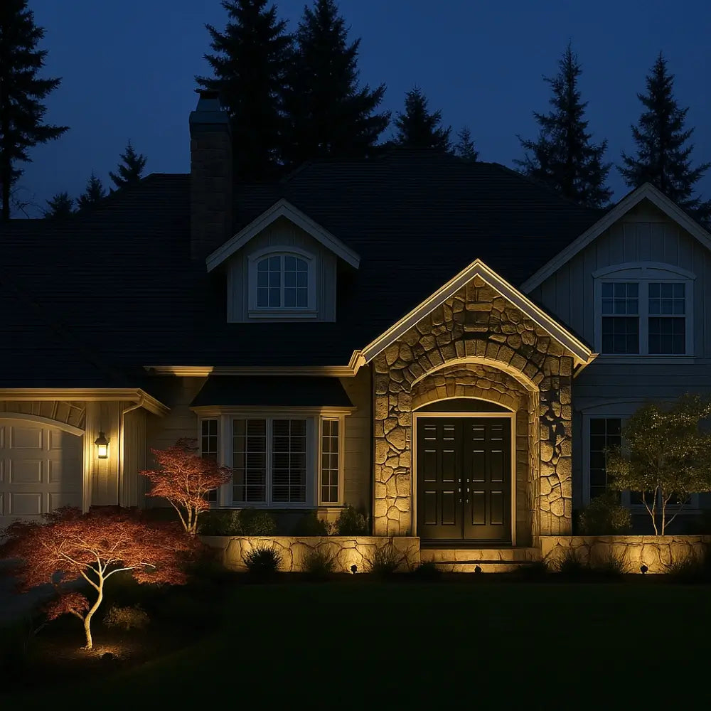 Adjustable Solar LED Garden Spotlight Waterproof Outdoor Light