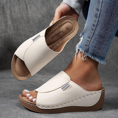 Espadrillekil-sandaler med justerbare remme til kvinder