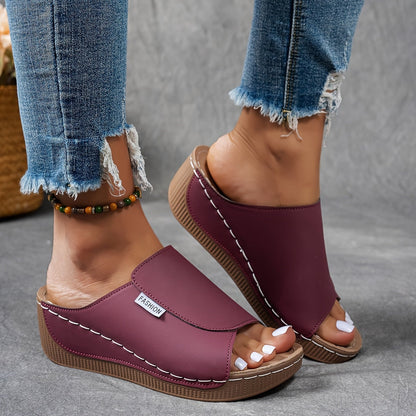 Espadrillekil-sandaler med justerbare remme til kvinder