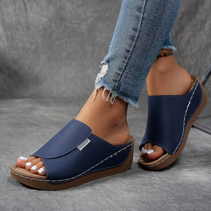 Espadrillekil-sandaler med justerbare remme til kvinder