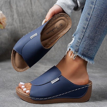 Espadrillekil-sandaler med justerbare remme til kvinder