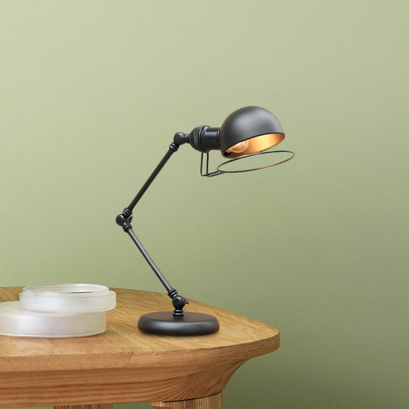 Adjustable Swing Arm Desk Lamp Metal Desk Light Flexible Reading Office Table Lamp