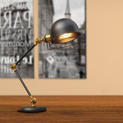Adjustable Swing Arm Desk Lamp Metal Desk Light Flexible Reading Office Table Lamp