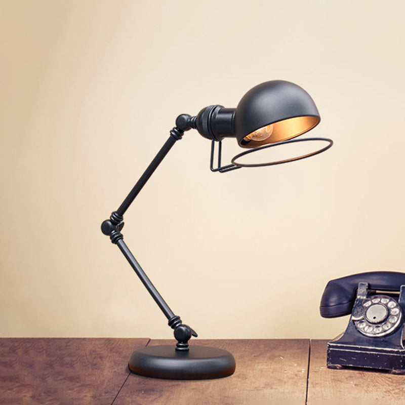 Adjustable Swing Arm Desk Lamp Metal Desk Light Flexible Reading Office Table Lamp