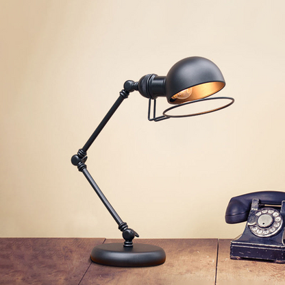 Adjustable Swing Arm Desk Lamp Metal Desk Light Flexible Reading Office Table Lamp