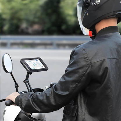 Adjustable Waterproof Bike Phone Holder with 360 Degree Mount