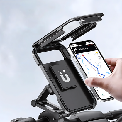 Adjustable Waterproof Bike Phone Holder with 360 Degree Mount