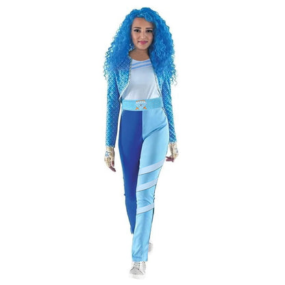 Cosplaykostumesæt til voksne som halloweenfigur med handsker og halskæde