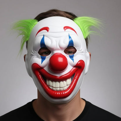 Adult Halloween Horror Clown Mask Scary Costume Party Accessory