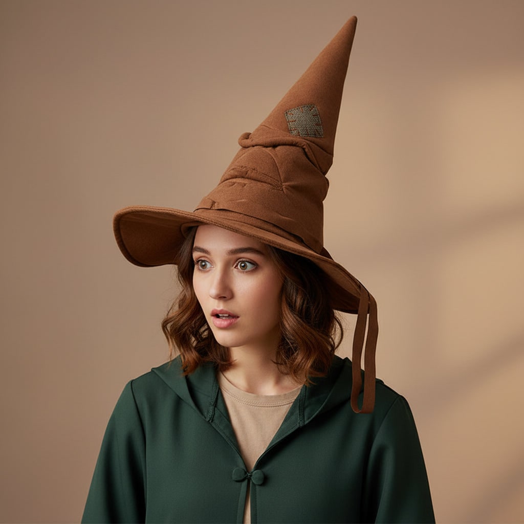 Adult Halloween Witch Hat Pointed Costume Accessory Fantasy Party