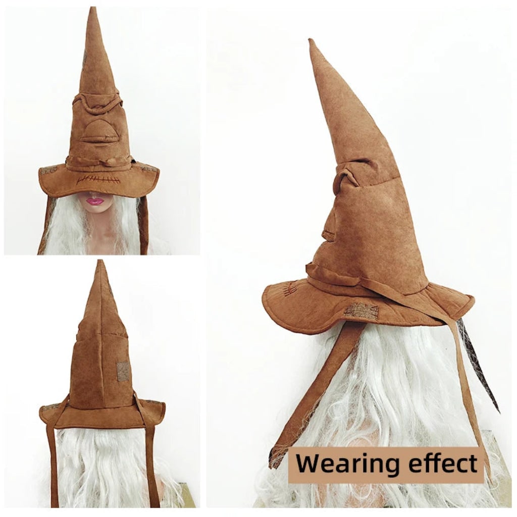 Adult Halloween Witch Hat Pointed Costume Accessory Fantasy Party