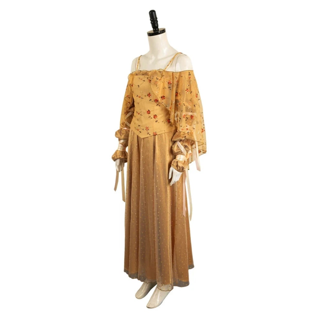 Adult Medieval Fantasy Dress Off Shoulder Halloween Costume