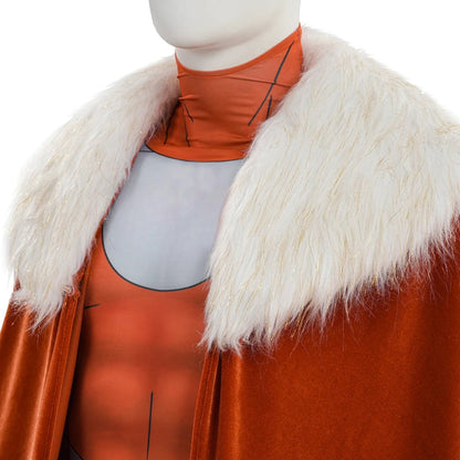 Adult Space Hero Halloween Costume Top Pants Cosplay Outfit Set
