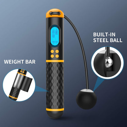 AirBound Pro Wireless Jump Rope Alternative Portable Cardio Fitness Trainer