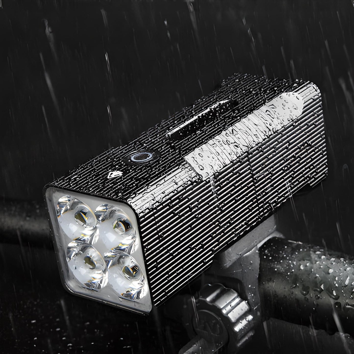 All Weather LED Bike Light Rechargeable High Brightness Cycling Lamp