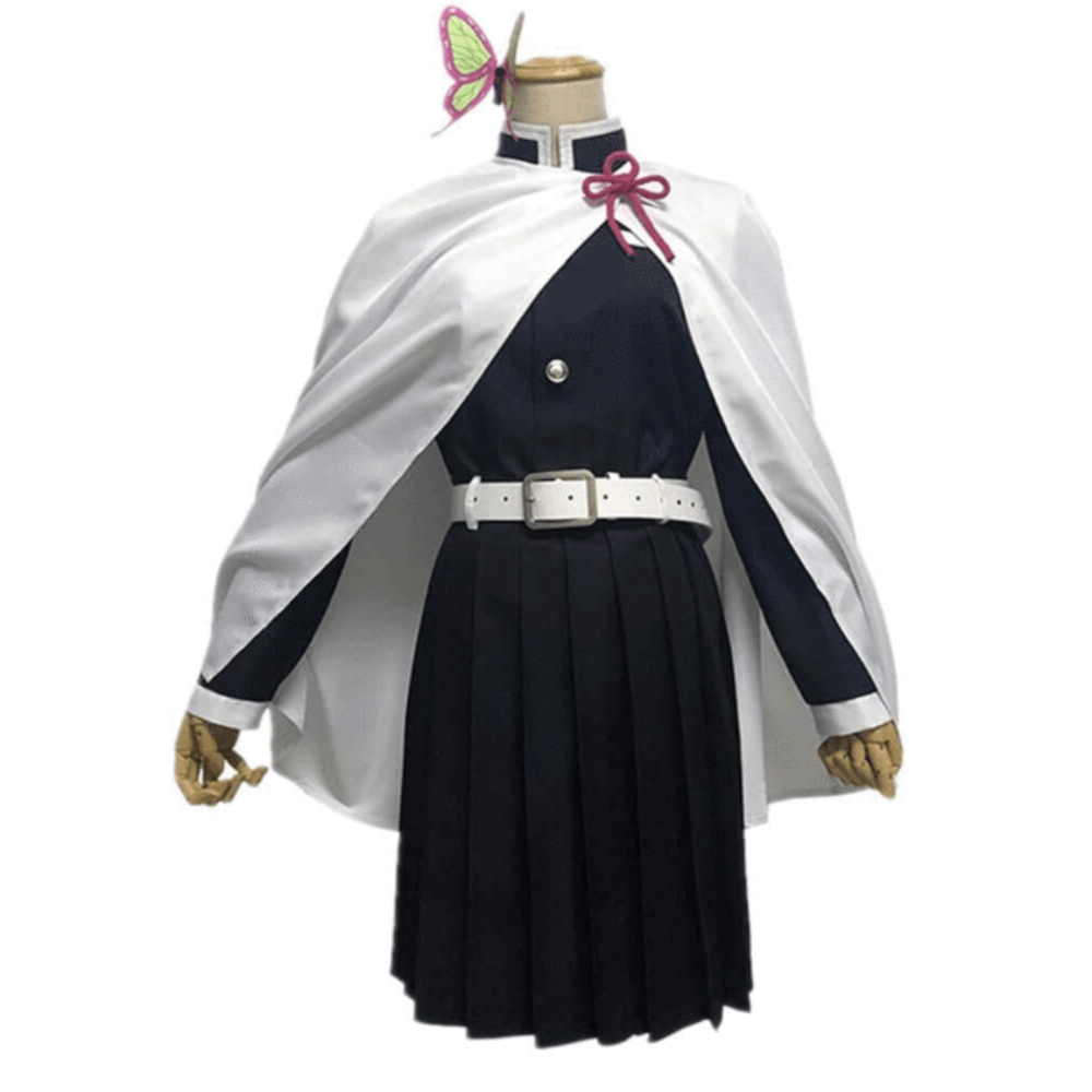 Halloweenkostumesæt med anime-kimono til børn - cosplaykostume med yderbeklædning