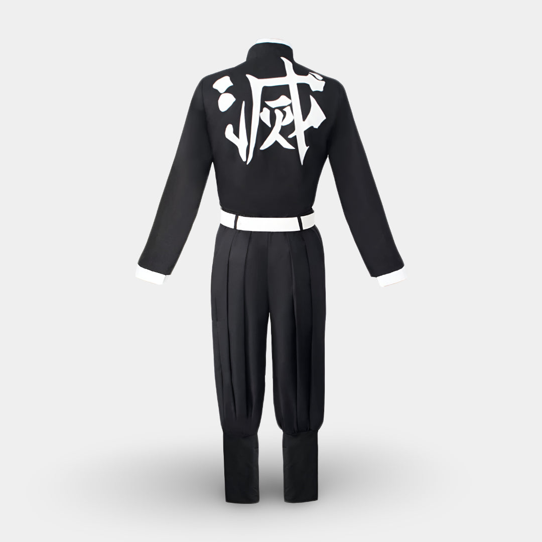 Anime Warrior Kimono Halloween Cosplay Costume Set With Jacket Pants Belt