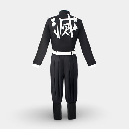 Anime Warrior Kimono Halloween Cosplay Costume Set With Jacket Pants Belt