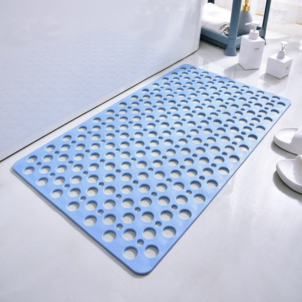 Anti Slip Shower Safety Mat with Suction Cups and Drainage