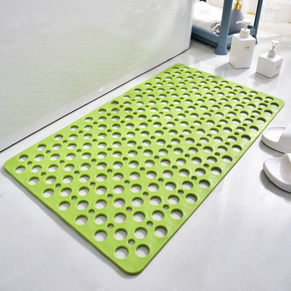 Anti Slip Shower Safety Mat with Suction Cups and Drainage