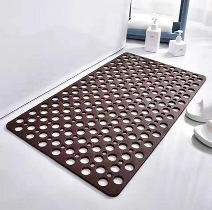 Anti Slip Shower Safety Mat with Suction Cups and Drainage