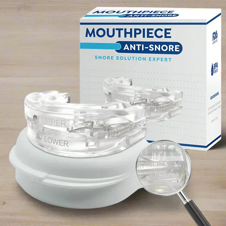 Anti Snoring Mouthpiece Adjustable Jaw Support Sleep Aid