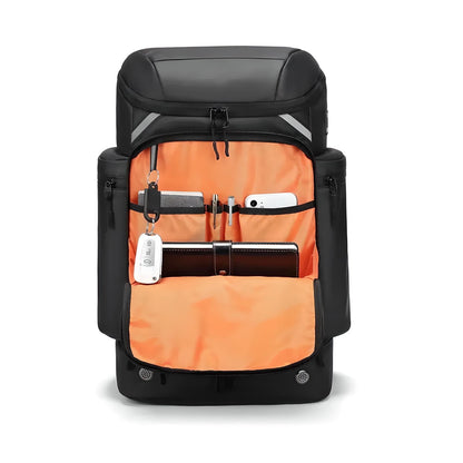 Anti-Theft Hiking Backpack Large Capacity Multi-Pocket Travel Daypack USB Port
