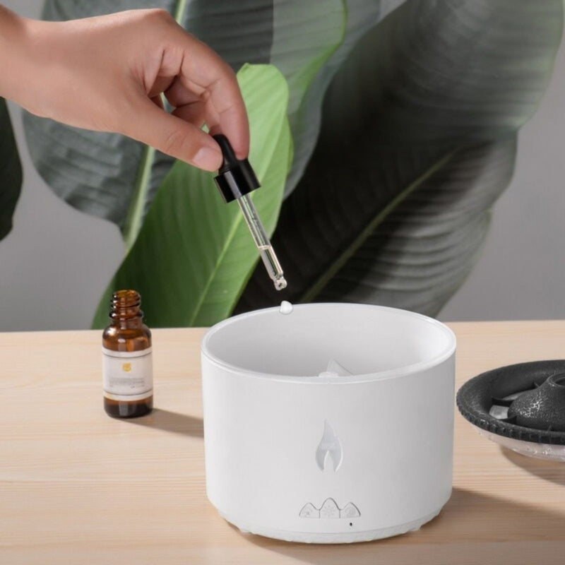 Aroma Humidifier Essential Oil Diffuser with LED Mood Light for Home