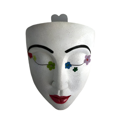 Artistic Face Wall Planter Creative Hanging Plant Pot Modern Indoor Decor