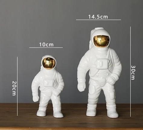 Astronaut Flower Vase Decorative Space Astronaut Planter Creative Home Decor