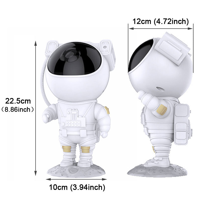 Astronaut Galaxy Star Projector Remote Control Timer LED Night Light