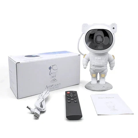 Astronaut Galaxy Star Projector Remote Control Timer LED Night Light