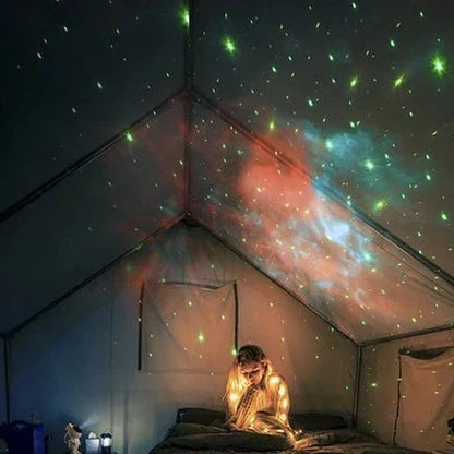 Astronaut Galaxy Star Projector Remote Control Timer LED Night Light