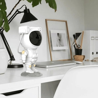 Astronaut Galaxy Star Projector Remote Control Timer LED Night Light