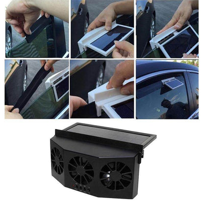AutoVent Automatic Solar Car Ventilator with Easy Installation
