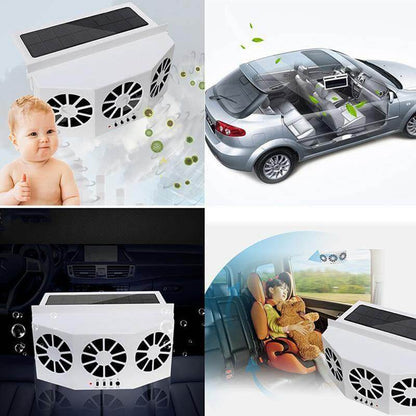 AutoVent Automatic Solar Car Ventilator with Easy Installation