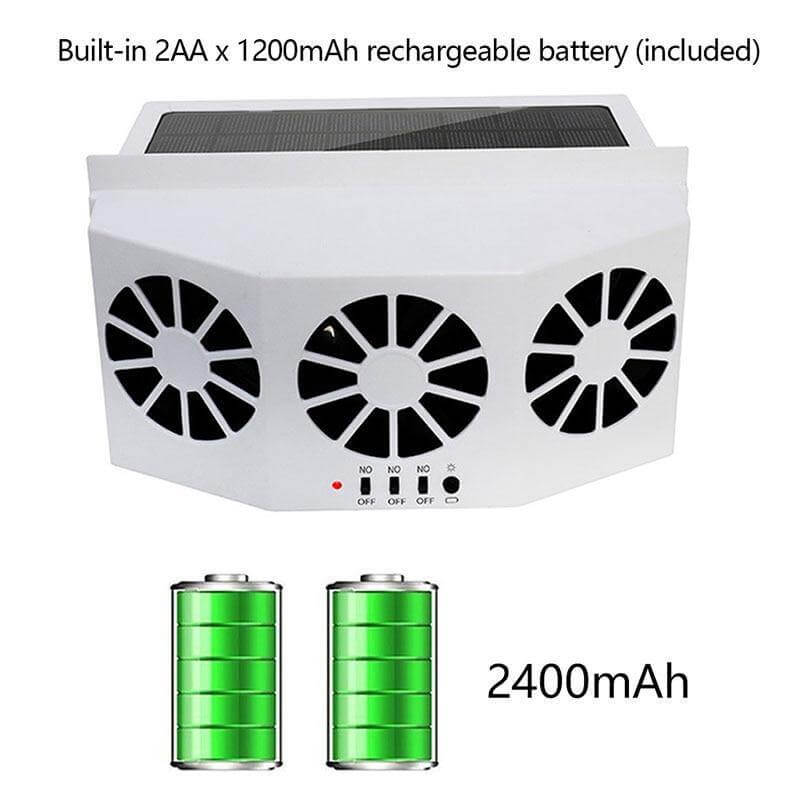 AutoVent Automatic Solar Car Ventilator with Easy Installation