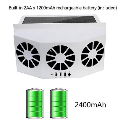 AutoVent Automatic Solar Car Ventilator with Easy Installation