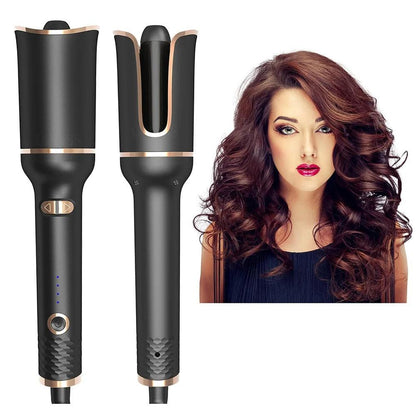 Automatic Hair Curler with Ceramic Barrel for Effortless Long Lasting Curls