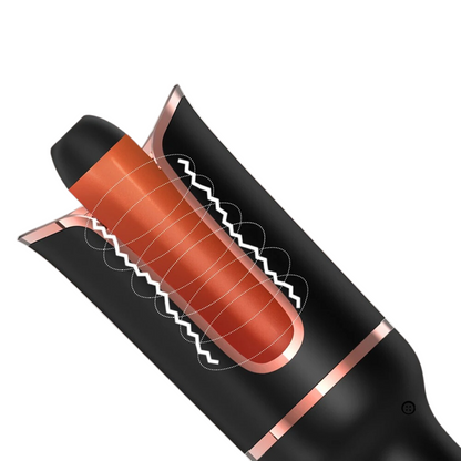 Automatic Hair Curler with Ceramic Barrel for Effortless Long Lasting Curls