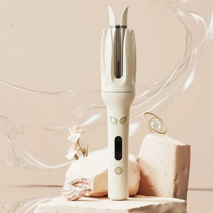 Automatic Rotating Curling Iron Wand for Effortless Curls Waves and Smooth Styling